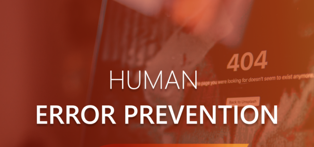 Human Error Prevention Training