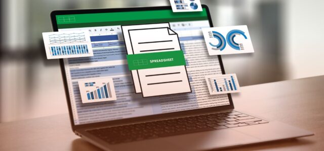 spreadsheet graphic display