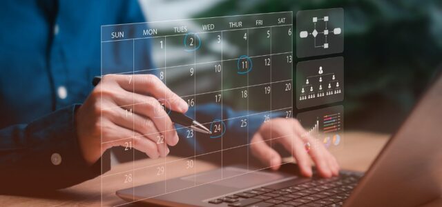 calendar planning graphic