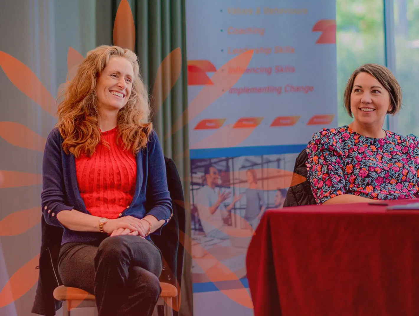 training academy smiling staff